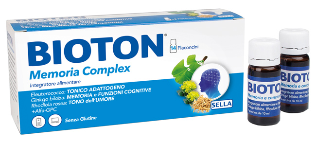 BIOTON MEMORIA COMPLEX 14 FLACONCINI DA 10 ML - FARMACIA33