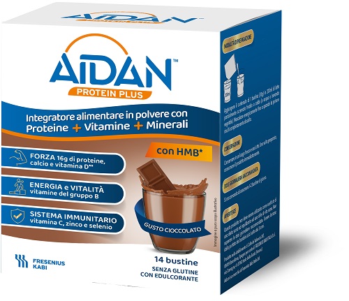 AIDAN PROTEIN PLUS CIOCCOLATO 14 BUSTINE - FARMACIA33