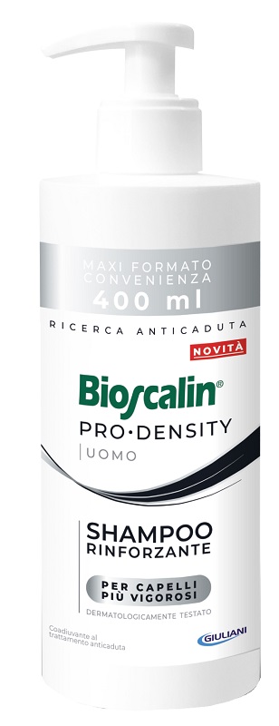 BIOSCALIN PRO DENSITY UOMO SHAMPOO RINFORZANTE 400 ML - FARMACIA33