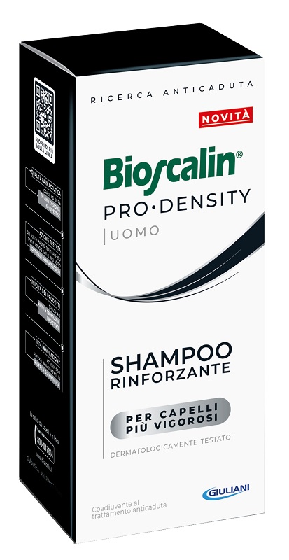 BIOSCALIN PRO DENSITY UOMO SHAMPOO RINFORZANTE 200 ML - FARMACIA33