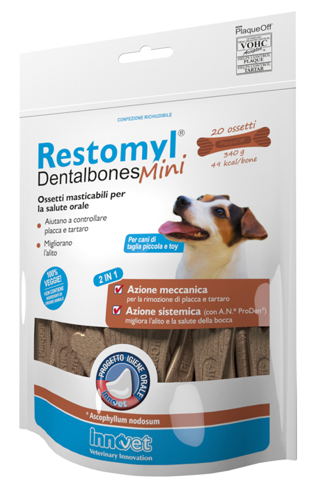 RESTOMYL DENTALBONES MINI 340 G - FARMACIA33