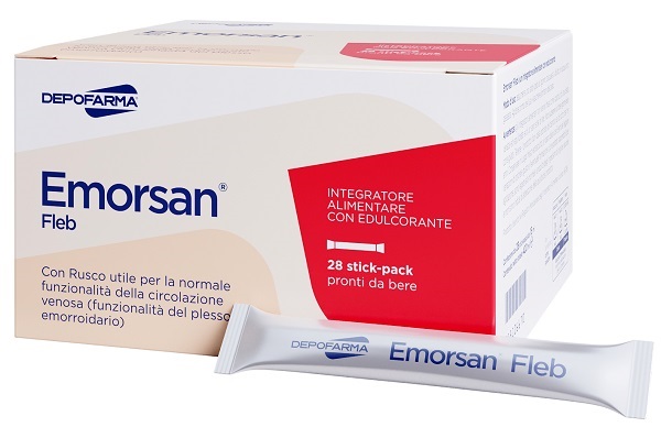 EMORSAN FLEB 28 STICK DA 15 ML - FARMACIA33