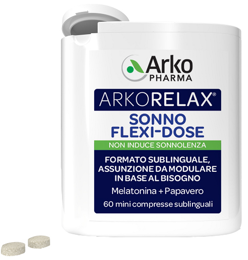 ARKORELAX SONNO FLEXI DOSE 60 MINI COMPRESSE - FARMACIA33