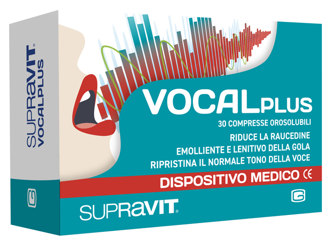 SUPRAVIT VOCALPLUS 30 COMPRESSE OROSOLUBILI - FARMACIA33