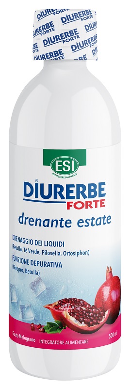 ESI DIURERBE FORTE DRENANTE ESTATE MELOGRANO 500 ML - FARMACIA33