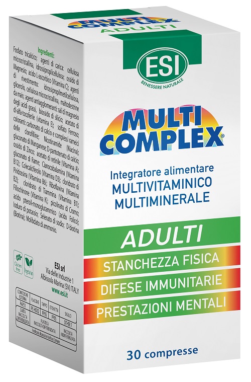 ESI MULTICOMPLEX ADULTI 30 COMPRESSE - FARMACIA33