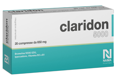 CLARIDON 5000 20 COMPRESSE - FARMACIA33