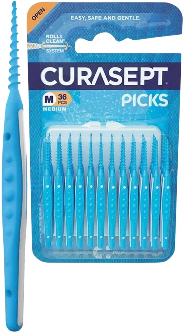 CURASEPT PICKS MEDIUM 36 PEZZI - FARMACIA33