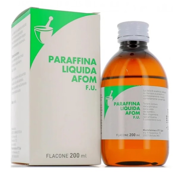 PARAFFINA LIQUIDA AFOM FU200ML - FARMACIA33