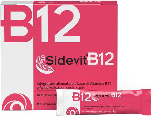 SIDEVIT B12 20 STICK - FARMACIA33