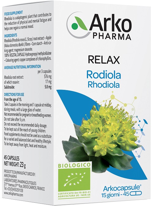 ARKOCAPSULE RODIOLA BIO 45 CAPSULE - FARMACIA33