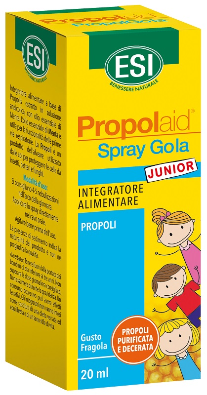 ESI PROPOLAID SPRAY GOLA JUNIOR 20 ML - FARMACIA33