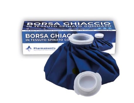 PHARMAMENTIS BORSA GHIACCIO 28 CM IN TESSUTO SPINATO GOMMATO - FARMACIA33