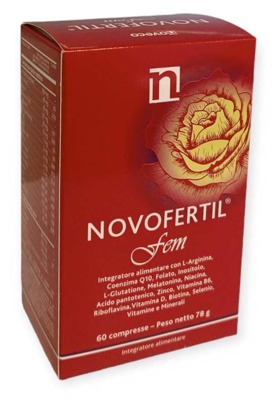 NOVOFERTIL FEM 60 COMPRESSE - FARMACIA33
