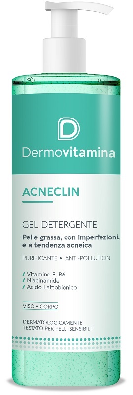 DERMOVITAMINA ACNECLIN GEL DETERGENTE 400 ML - FARMACIA33