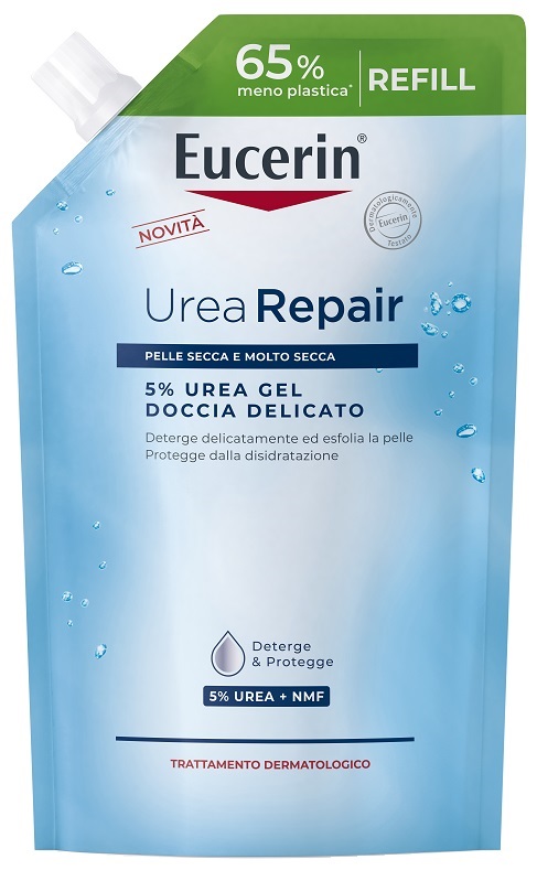 EUCERIN 5% UREA GEL DOCCIA DELICATO REFILL 400 ML - FARMACIA33