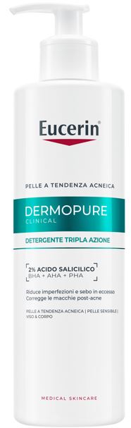 EUCERIN EIS DERMOP DETERGENTE TRIPLA AZIONE 400 ML - FARMACIA33