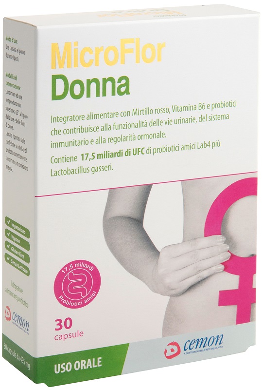 MICROFLOR DONNA 30 CAPSULE - FARMACIA33