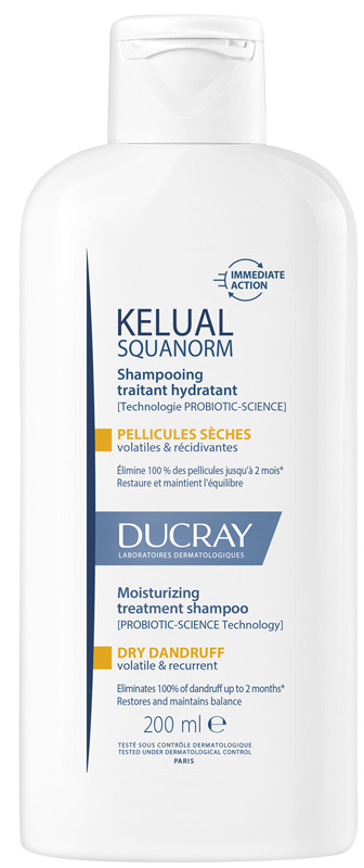 KELUAL SQUANORM SHAMPOO ANTI FORFORA SECCA 200 ML - FARMACIA33