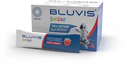 BLUVIS JUNIOR FRAGOLA 20 STICK - FARMACIA33