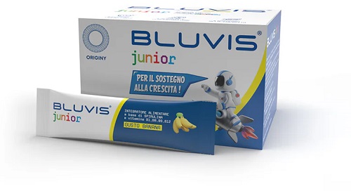 BLUVIS JUNIOR BANANA 20 STICK - FARMACIA33