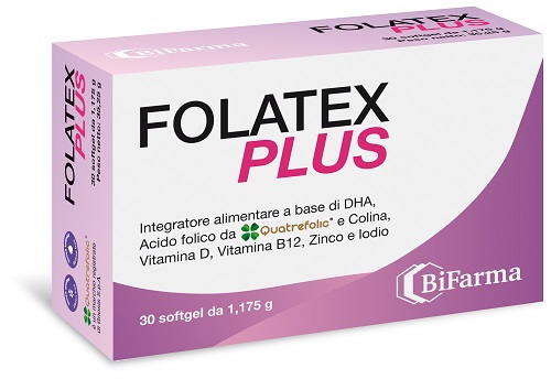 FOLATEX PLUS 30 SOFTGEL - FARMACIA33