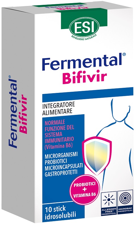 ESI FERMENTAL BIFIVIR 10 STICK IDROSOLUBILI - FARMACIA33