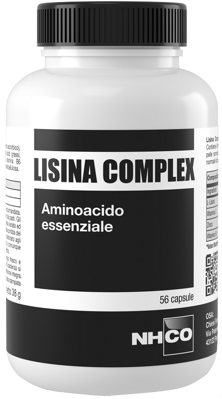 NHCO LISINA COMPLEX 56 CAPSULE - FARMACIA33