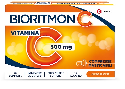BIORITMON C 500MG VITAMINA C 20 COMPRESSE MASTICABILI - FARMACIA33