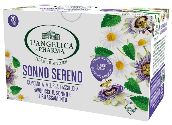 L'ANGELICA TISANA SONNO SERENO 20 FILTRI - FARMACIA33