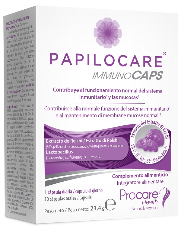 PAPILOCARE IMMUNOCAPS 30 CAPSULE - FARMACIA33