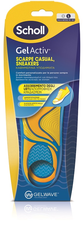 SCHOLL GELACTIV SCARPE CASUAL SNEAKERS MISURA LARGE NUOVA SERIE 2025 1 PAIO - FARMACIA33