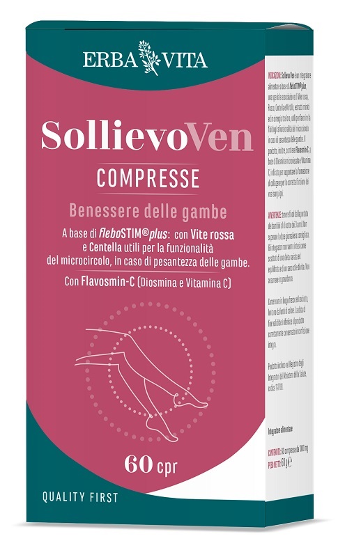 SOLLIEVO VEN 60 COMPRESSE - FARMACIA33