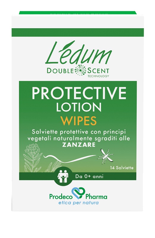 LEDUM DS PROTECTIVE LOTION WIPES 14 PEZZI - FARMACIA33