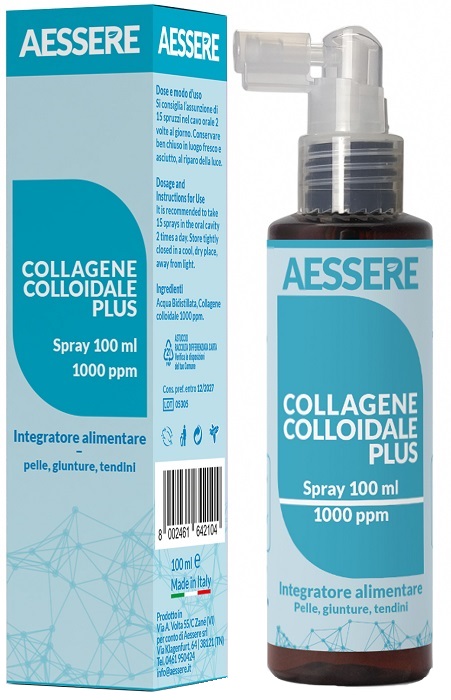 COLLAGENE COLLOIDALE PLUS 1000PPM 100 ML - FARMACIA33